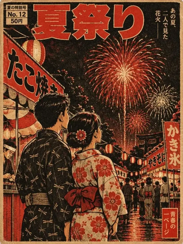 夏日祭的约定 妖精动漫 在线追更 《夏日祭的约定》封面图
