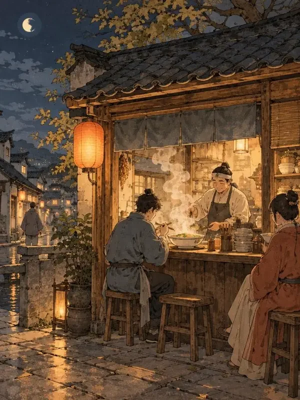 深夜面馆 妖精动漫 在线追更 《深夜面馆》封面图
